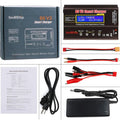 B6V3 B6 V3 80W 6A Caricabatteria LiPo Scaricatore digitale per batteria Li-ion Life NiCd NiMH LiHV PB + alimentatore regolabile