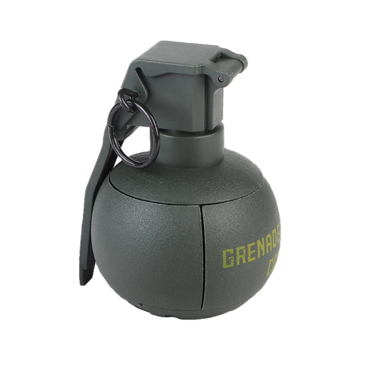 Granata Giocattolo Modello con Anello di Attivazione e 1 Sacchetto di Munizioni, Giocattolo Tattico per Airsoft e Paintball, Divertente per Adulti, Gioco all'Aperto CS A7