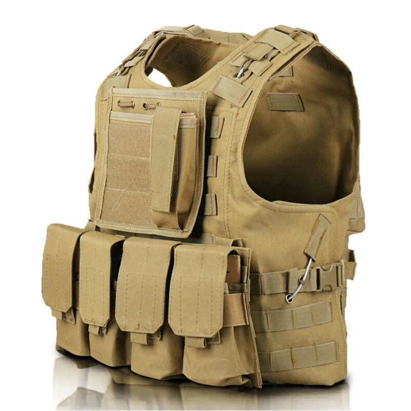 Gilet tattico CS Gioco Airsoft Assault Molle Gilet Attrezzatura Abbigliamento outdoor Caccia Gilet mimetico Gilet di sicurezza da combattimento