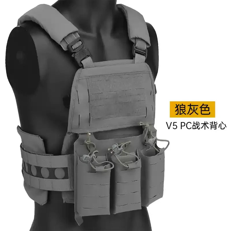 Soldato tattico Remake Faraone FCPC Cosplay V5 Canotta tattica Alta modulare Leggero Multifunzionale Distacco rapido