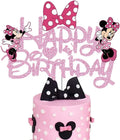Cartoon Mickey Minnie Mouse Baking Cake Decoration Ornaments Cake Topper for Kids Birthday Party Decoration Supplies Toys Gifts