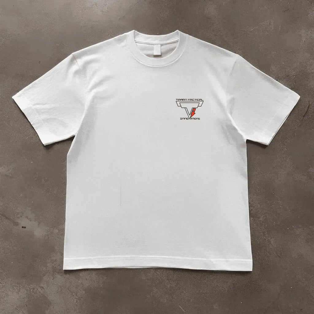 Maglietta Tattica Taran Tactical TTI 2026, Abbigliamento Tattico Estivo a Maniche Corte, Stile Militare per Uomo Robusto