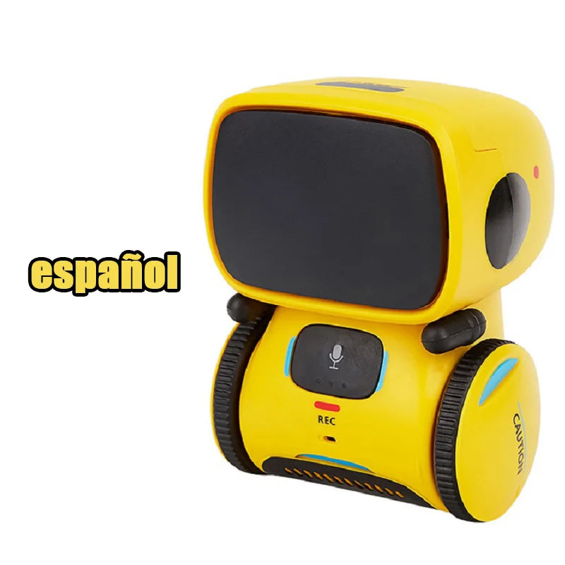 Robot giocattolo Robot intelligenti Versione russa, inglese e spagnola Giocattoli con controllo vocale e touch Robot RC educativo interattivo