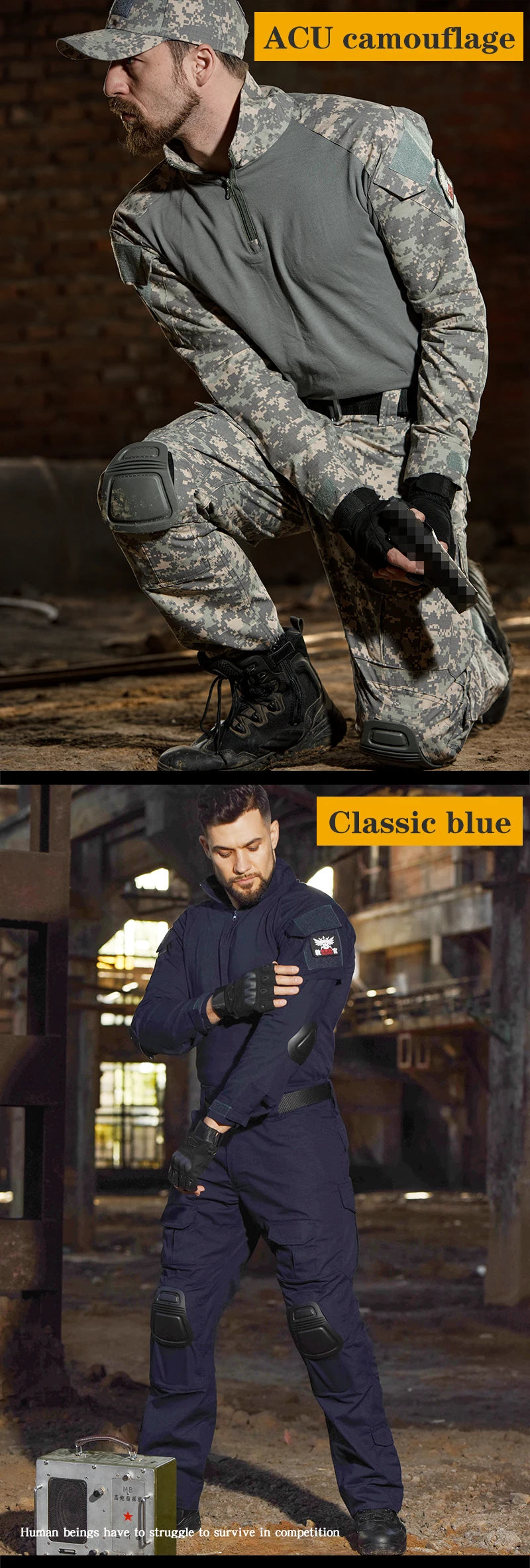 Softair Tactical Uniform Combat Shirt Climbing Suit Camo Pants Men Clothing Camping Paintball Set Hiking Outfit Climb Clothes