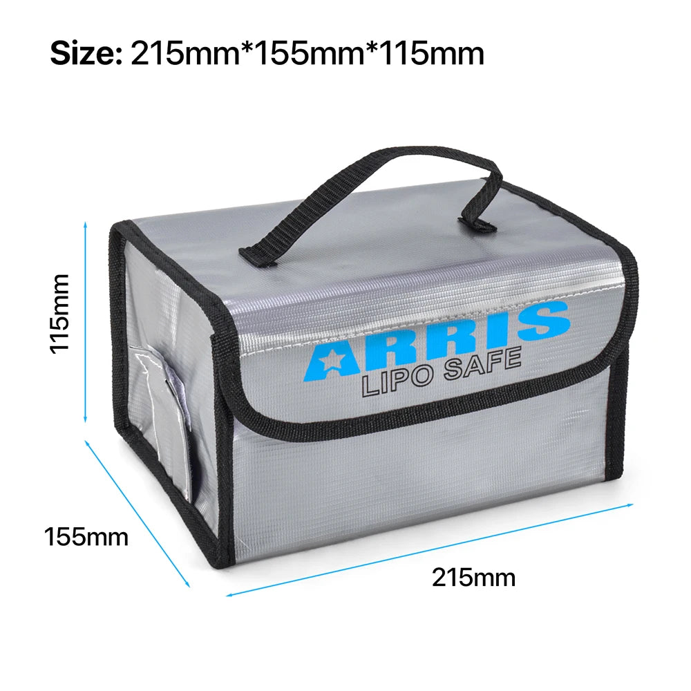 Borsa di sicurezza Lipo Guard Borsa di sicurezza Lipo portatile ignifuga a prova di esplosione per batteria per auto RC FPV Racing Drone