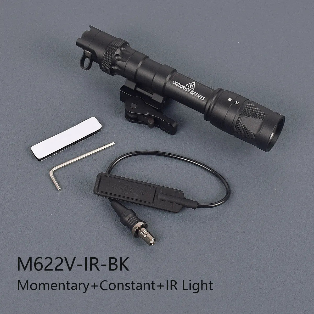 Torcia SureFire M300 M600 M340 M640DF M600DF M323V M622V in Metallo ad Alta Potenza, Lampada LED in Lega di Alluminio con Luce IR e Strobo
