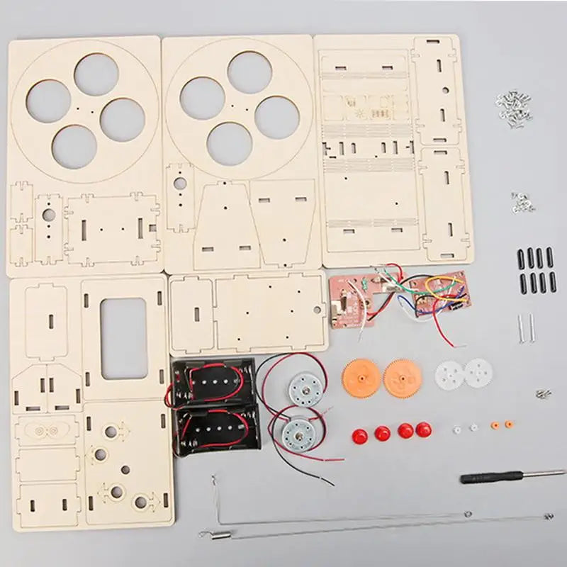 Giocattolo educativo Sci-Tech: modello di robot dell'equilibrio fai-da-te, tecnologia della direzione del cambio del telecomando, regalo perfetto per gli alunni