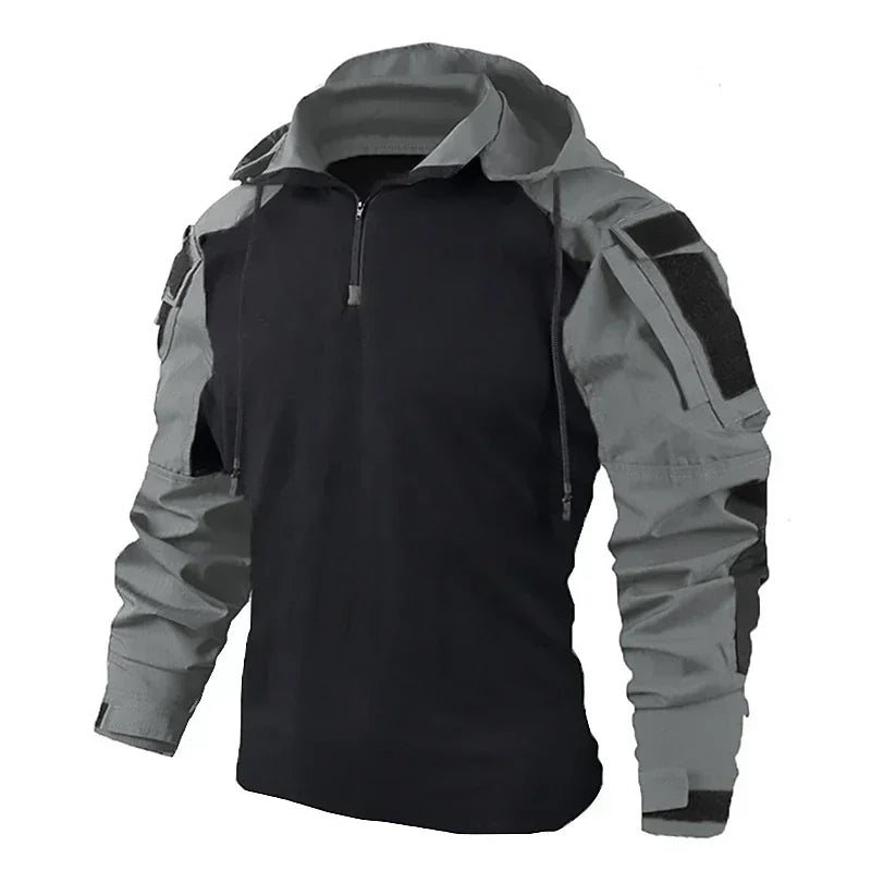Tute tattiche da esterno Uniforme da escursionismo Resistente all'usura Uomo Abbigliamento da arrampicata Pantaloni da paintball Softair Camicia da combattimento Attrezzatura da campeggio