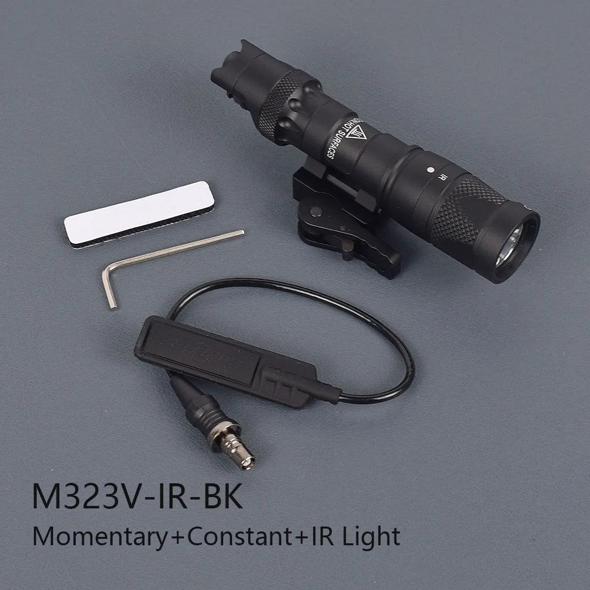 Torcia SureFire M300 M600 M340 M640DF M600DF M323V M622V in Metallo ad Alta Potenza, Lampada LED in Lega di Alluminio con Luce IR e Strobo