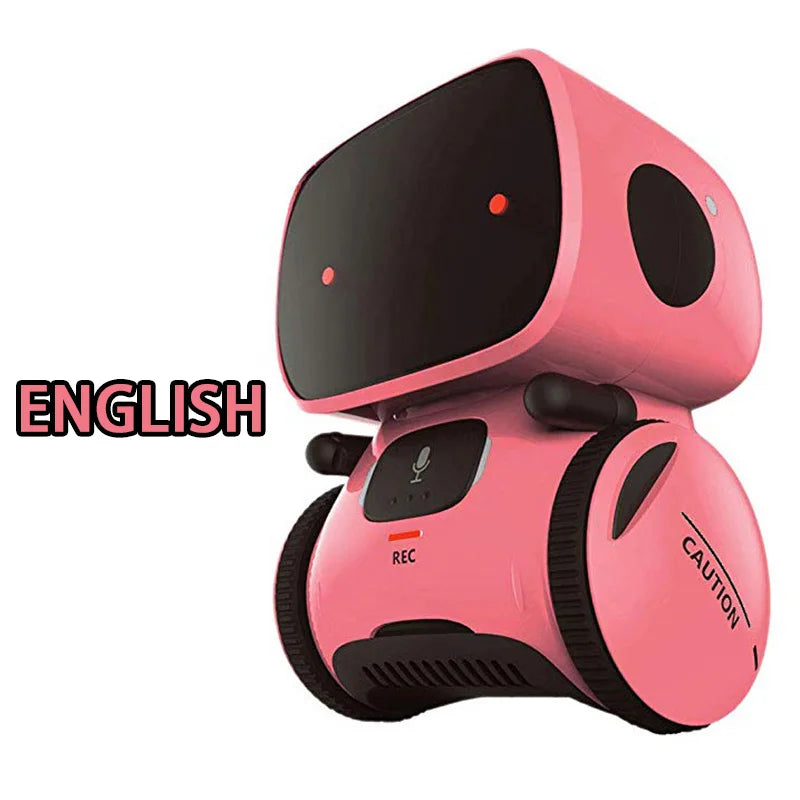 Robot giocattolo Robot intelligenti Versione russa, inglese e spagnola Giocattoli con controllo vocale e touch Robot RC educativo interattivo