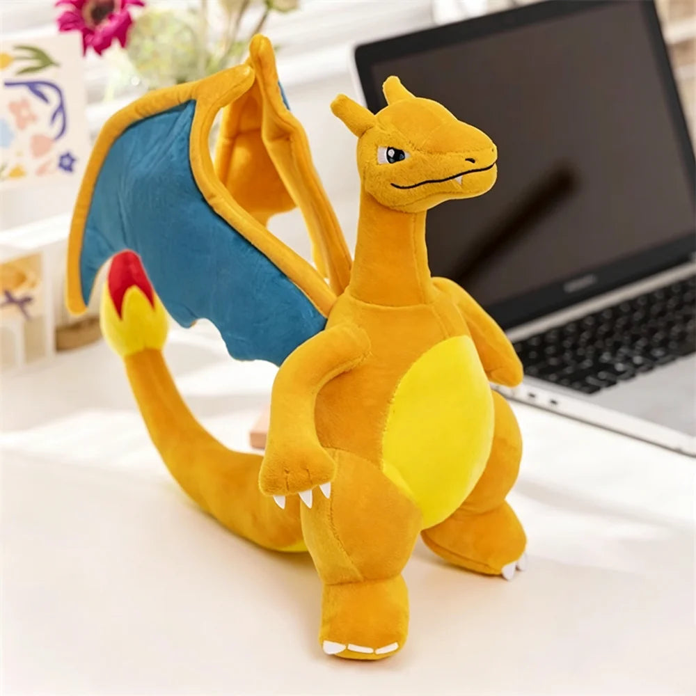 Pokemon Stuff Plush Toys Kawaii Pikachu Pichu Charmander Squirtle Psyduck Anime Soft Dolls Doll Kids Birthday Christmas Gift