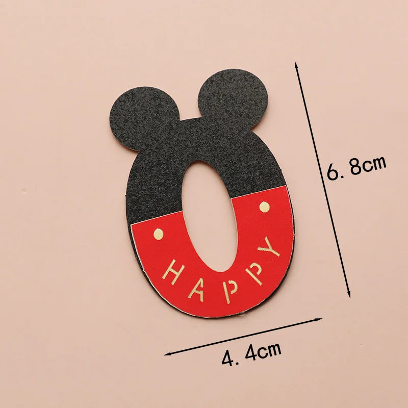 Cartoon Mickey Minnie Mouse Baking Cake Decoration Ornaments Cake Topper for Kids Birthday Party Decoration Supplies Toys Gifts