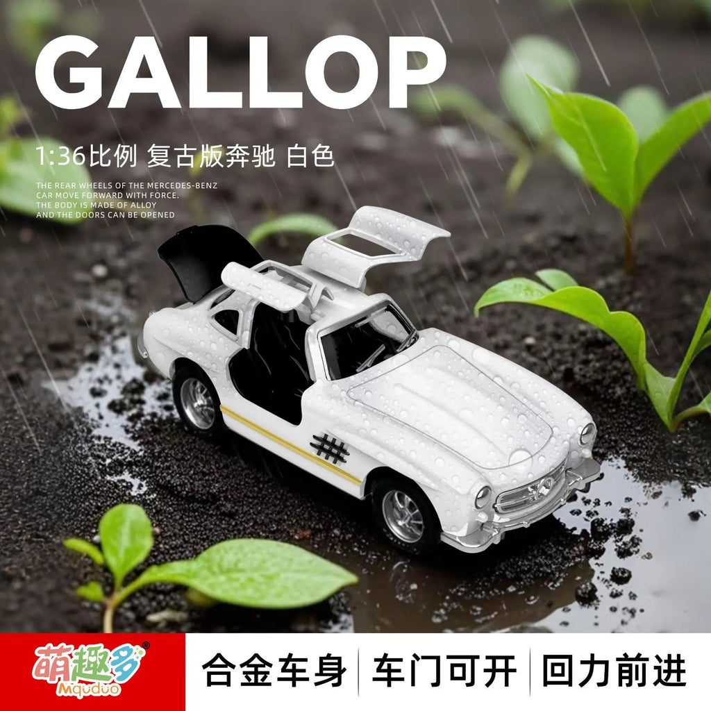 Auto Giocattolo in Lega 1:36, Modello a Inerzia, Regalo di Compleanno per Bambini, Simulazione Realistica