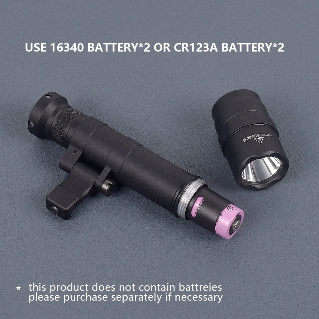 Torcia SureFire M300 M600 M340 M640DF M600DF M323V M622V in Metallo ad Alta Potenza, Lampada LED in Lega di Alluminio con Luce IR e Strobo