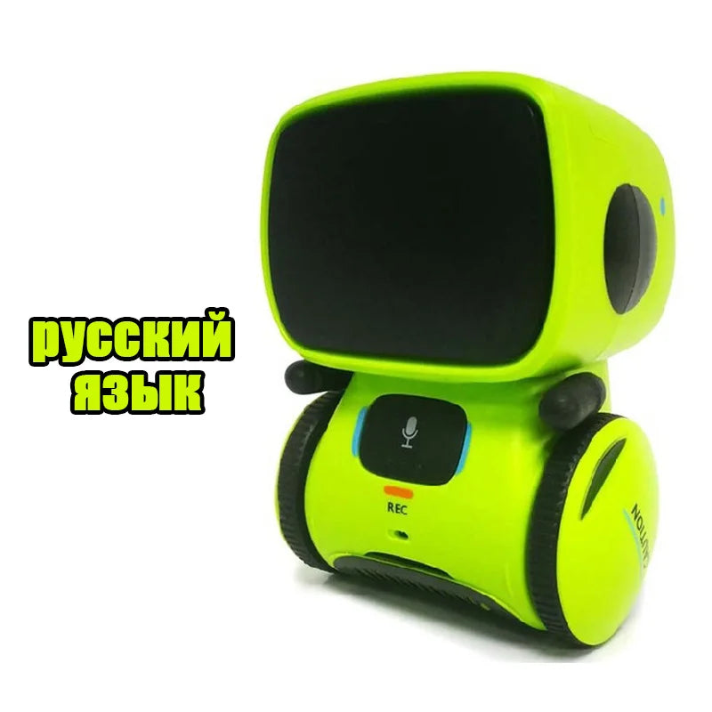 Robot giocattolo Robot intelligenti Versione russa, inglese e spagnola Giocattoli con controllo vocale e touch Robot RC educativo interattivo