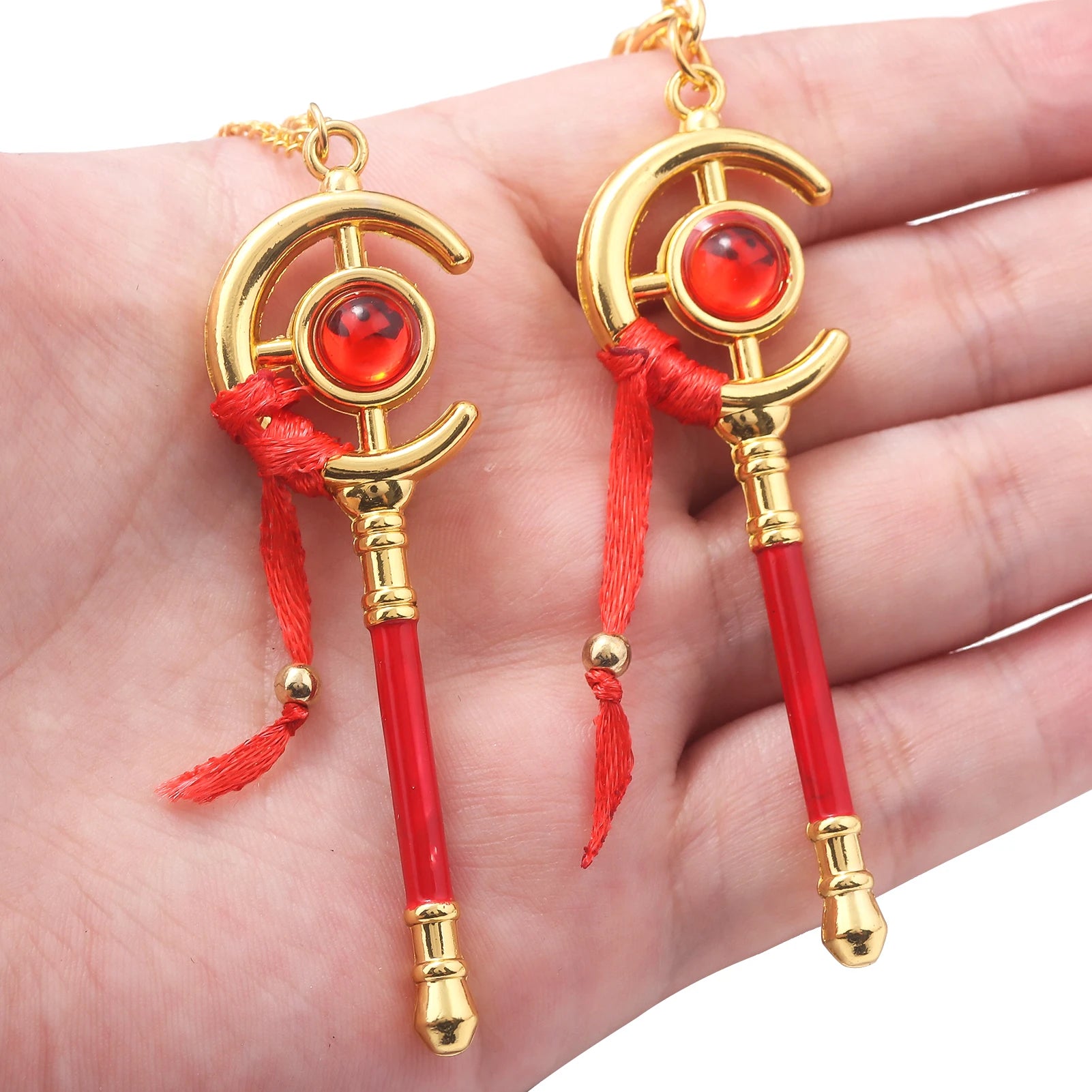 New Anime Keychain Frieren Magic Wand Decoration Cosplay Props Cute Pendant Hanging Ornament Role Play Keychain Toys Gifts