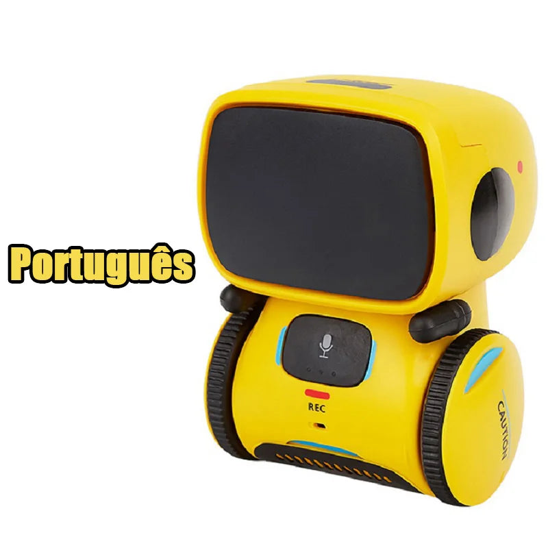 Robot giocattolo Robot intelligenti Versione russa, inglese e spagnola Giocattoli con controllo vocale e touch Robot RC educativo interattivo