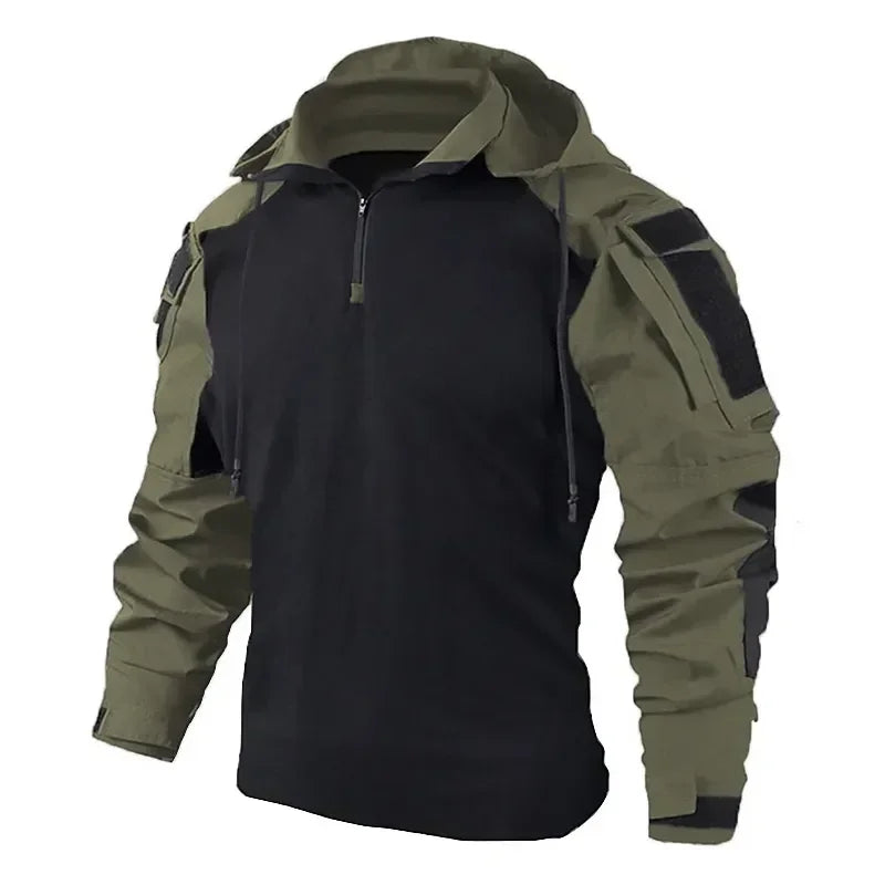 Tute tattiche da esterno Uniforme da escursionismo Resistente all'usura Uomo Abbigliamento da arrampicata Pantaloni da paintball Softair Camicia da combattimento Attrezzatura da campeggio