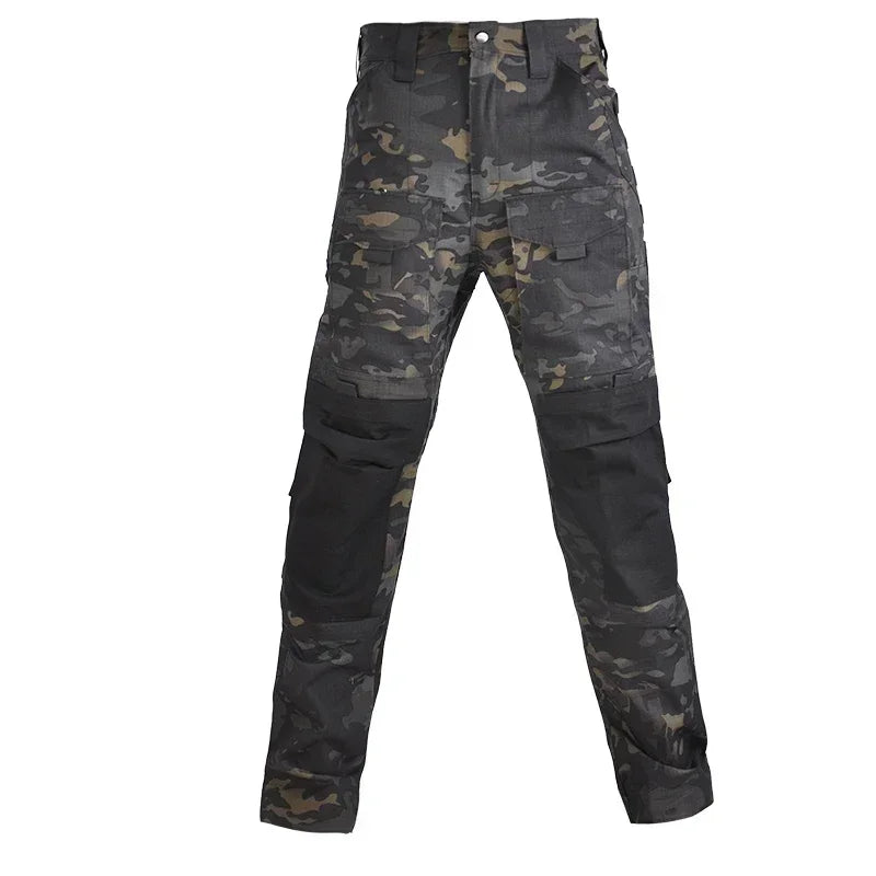 Tute tattiche da esterno Uniforme da escursionismo Resistente all'usura Uomo Abbigliamento da arrampicata Pantaloni da paintball Softair Camicia da combattimento Attrezzatura da campeggio