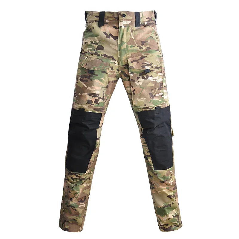 Tute tattiche da esterno Uniforme da escursionismo Resistente all'usura Uomo Abbigliamento da arrampicata Pantaloni da paintball Softair Camicia da combattimento Attrezzatura da campeggio