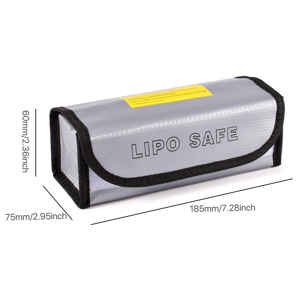 Borsa di sicurezza Lipo Guard Borsa di sicurezza Lipo portatile ignifuga a prova di esplosione per batteria per auto RC FPV Racing Drone