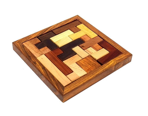 Wooden Jigsaw Puzzle Game (Multi)